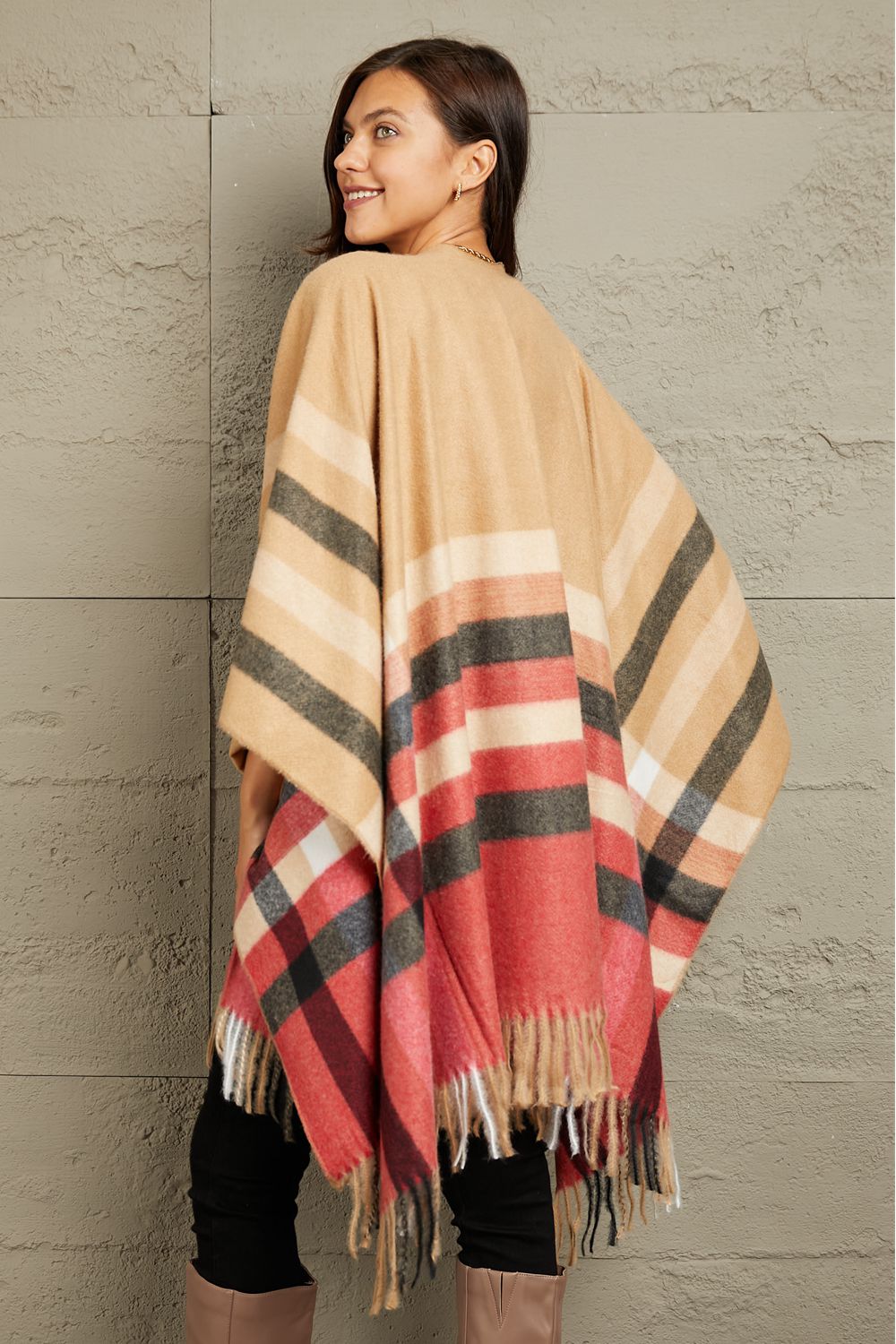 Lunden Poncho Cardigan