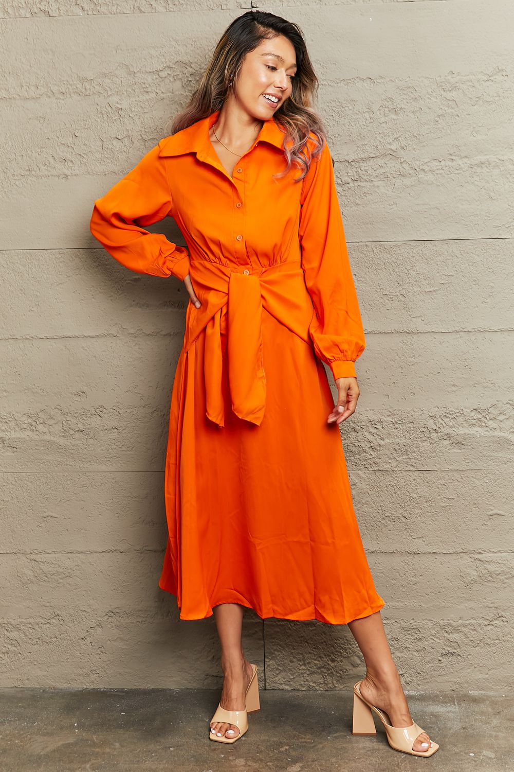 Miss Twisted Midi Dress