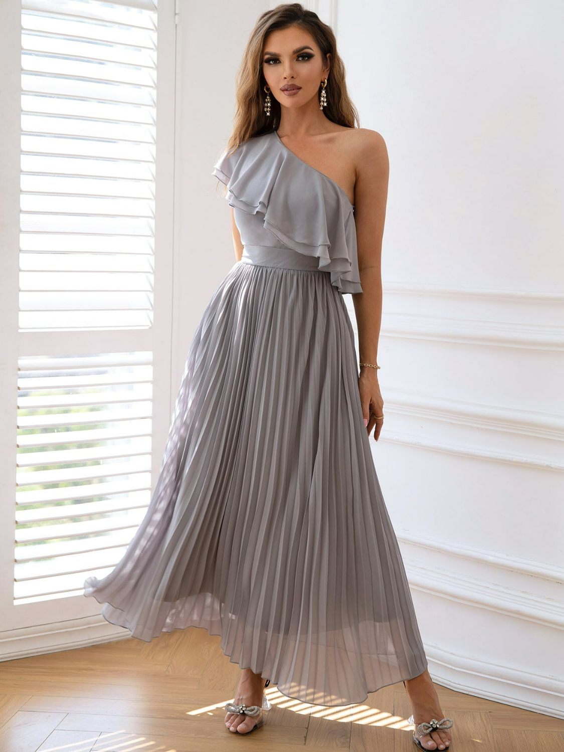 HARLOW PLEATED DRESS