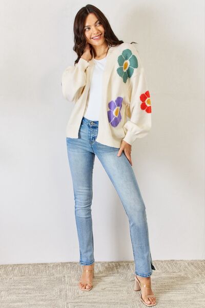 April Long Sleeve Sweater Cardigan