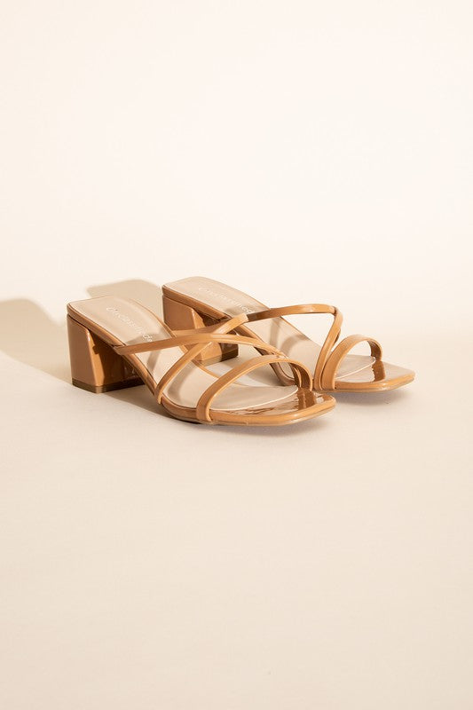 CRIMP MULE SANDAL