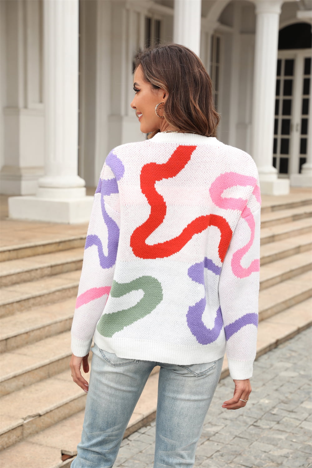 Scribble Sweater