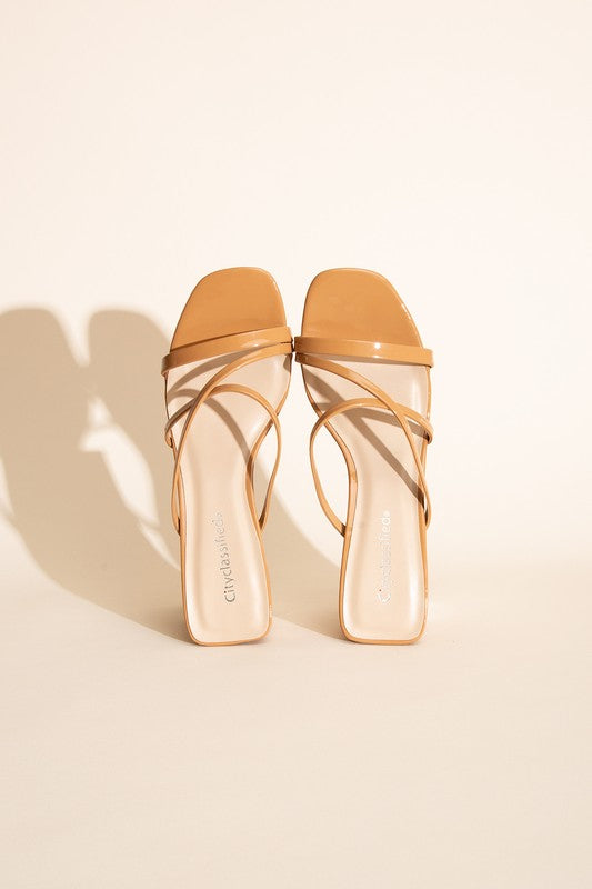 CRIMP MULE SANDAL