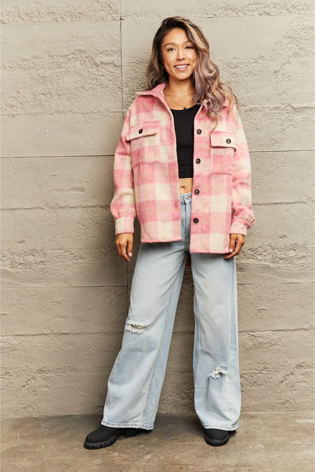 Midge Plaid Shacket