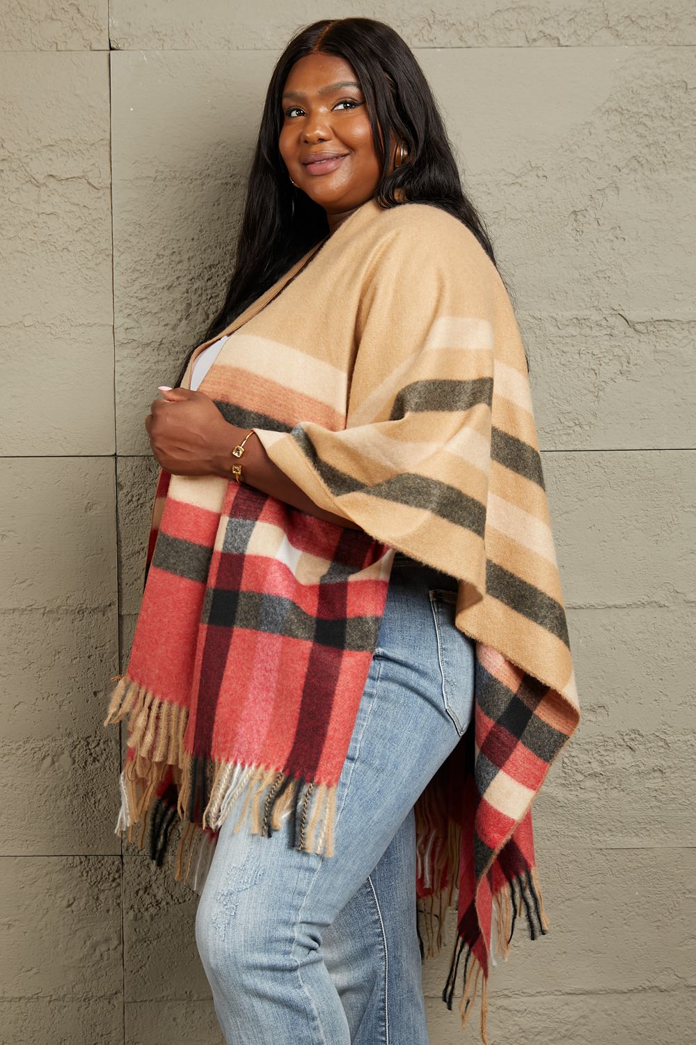 Lunden Poncho Cardigan