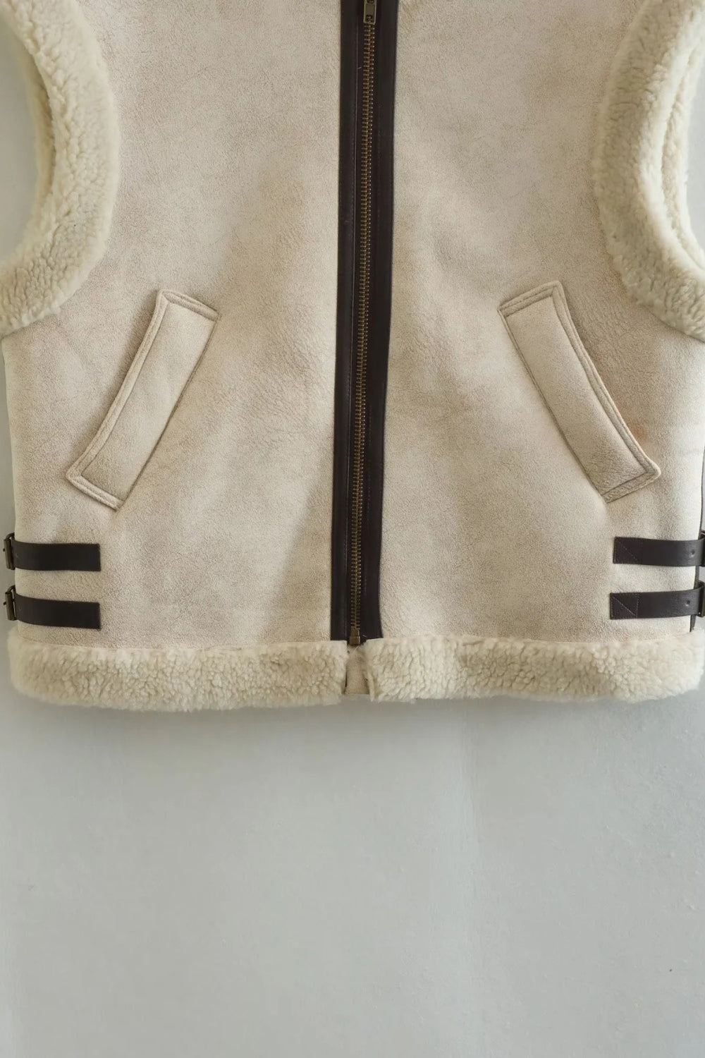Snow On The Beach Sherpa Vest
