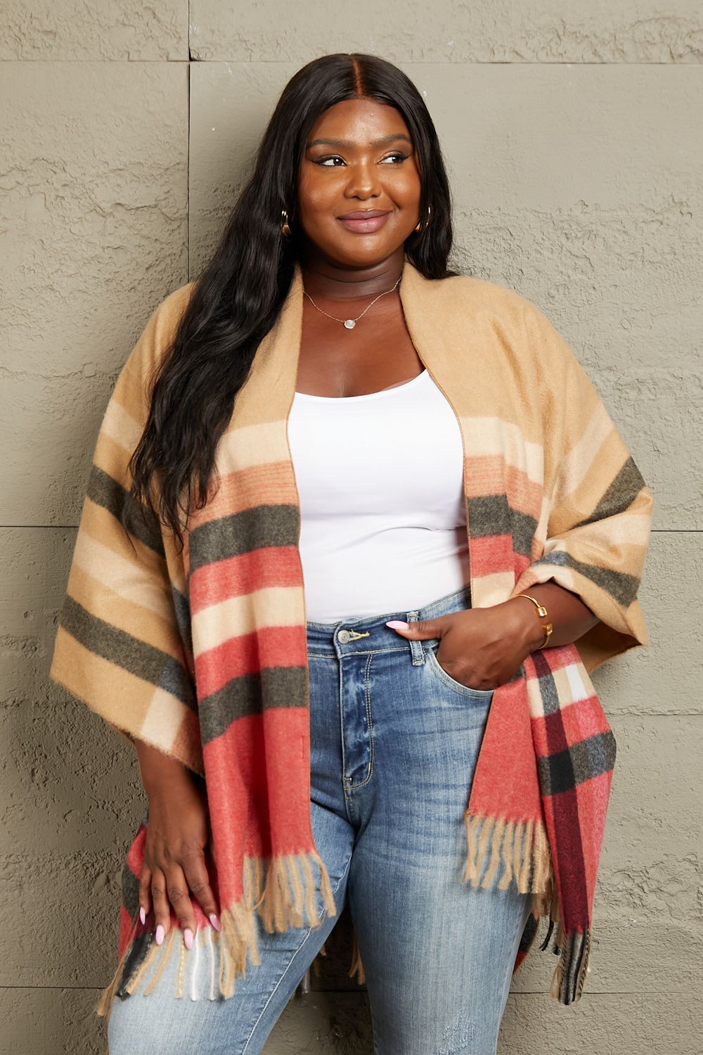 Lunden Poncho Cardigan
