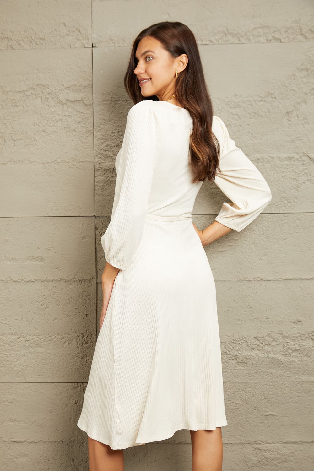 Heidi Flare Ruching Dress