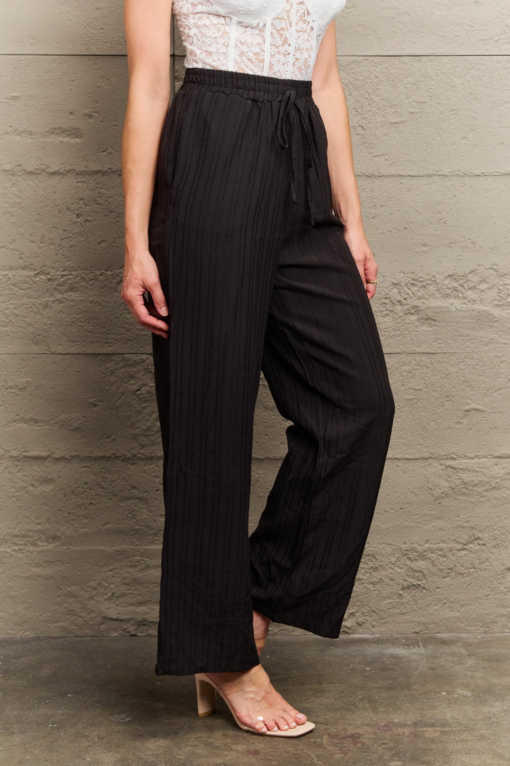Sophie Tie Waist Long Pants