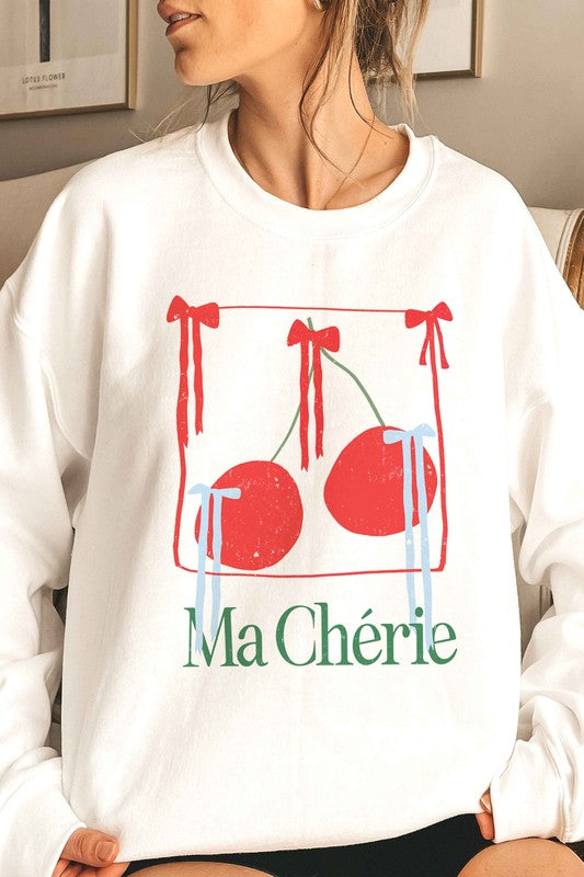 MA CHERIE Graphic Sweatshirt