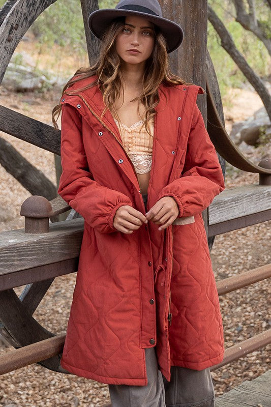 Wyoming Long Padded Jacket