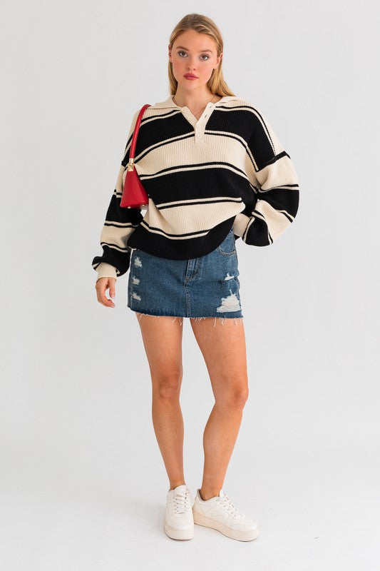 Brooke Oversized Sweater Top