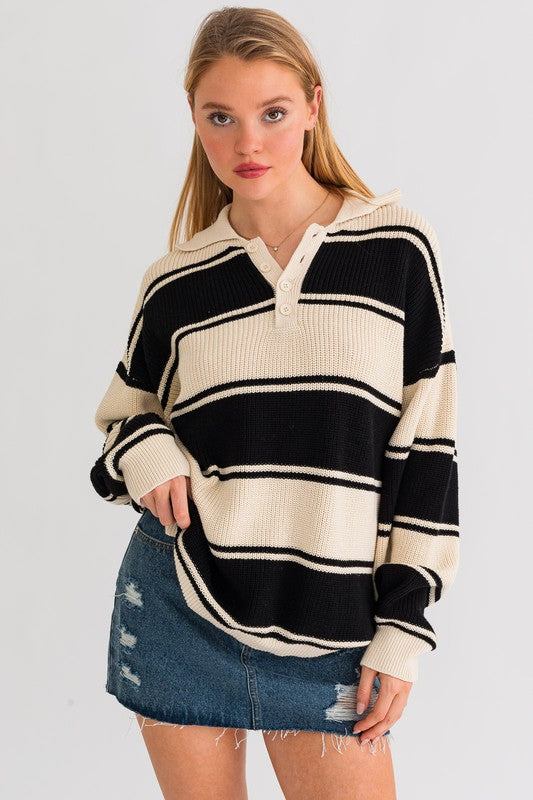 Brooke Oversized Sweater Top