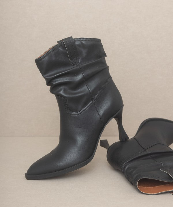 Riga Western Inspired Slouch Boots