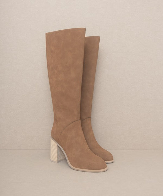 Shiloh Knee High Block Heel Boots