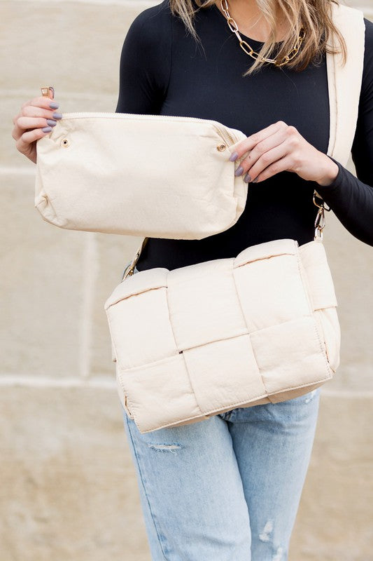Romy Fold-Over Puffer Crossbody