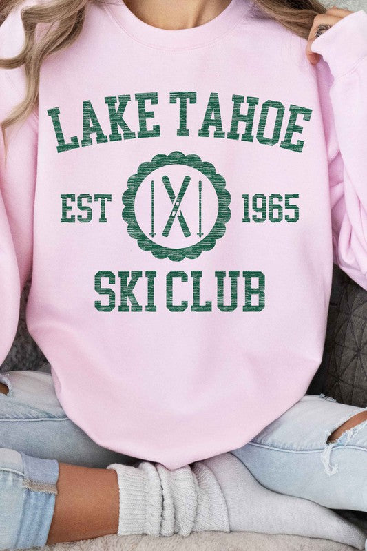 LAKE TAHOE SKI CLUB GRAPHIC SWEATSHIRT