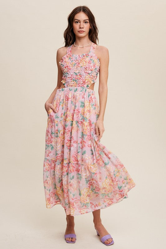 Fields of Flowers Maxi Dress