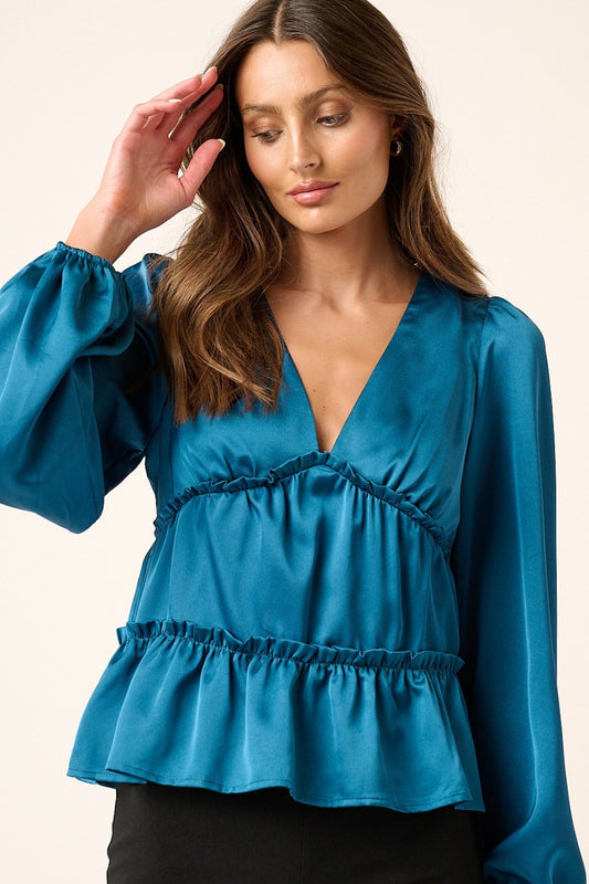 Icey Tier Blouse