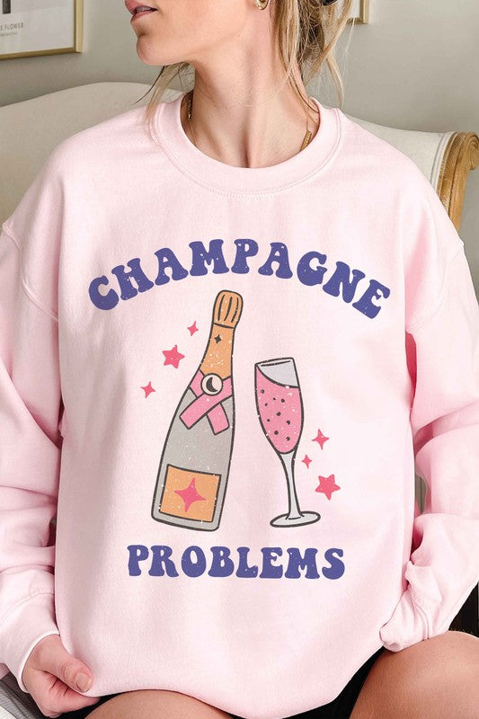 CHAMPAGNE PROBLEMS Graphic Sweatshirt