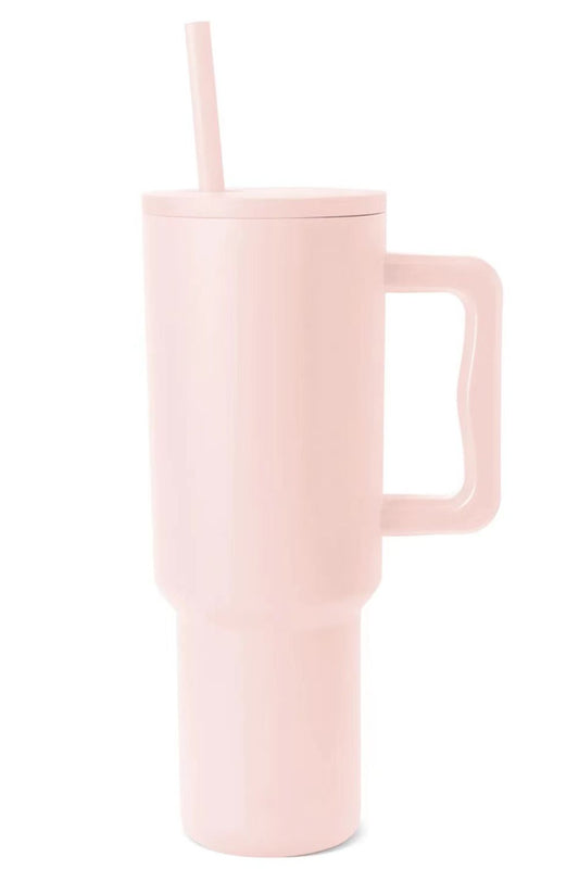 Monochromatic Stainless Steel Tumbler