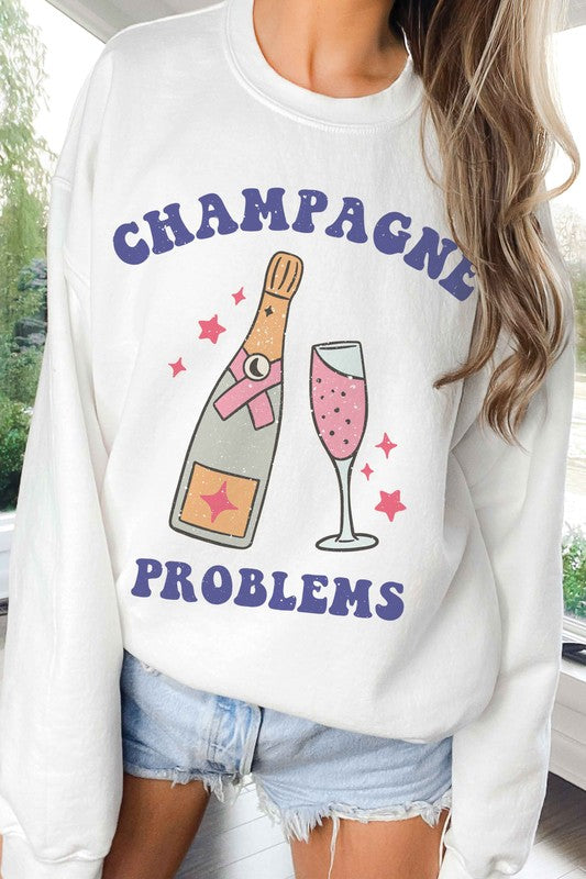 CHAMPAGNE PROBLEMS Graphic Sweatshirt