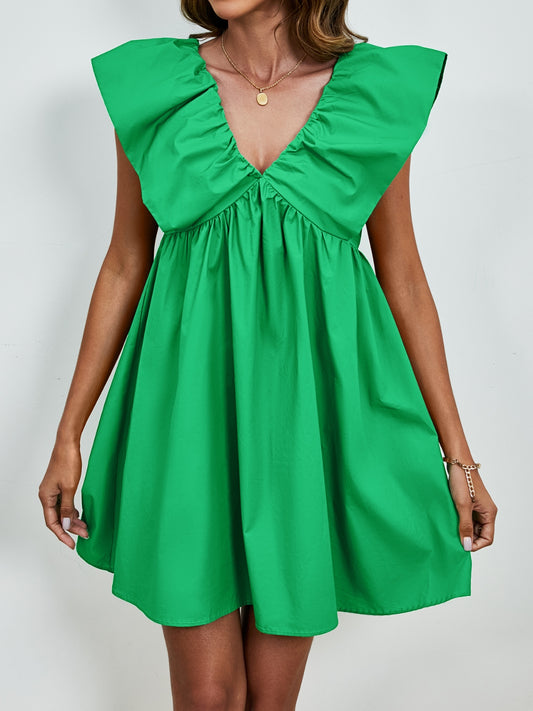 Skye Cap Sleeve Mini Dress