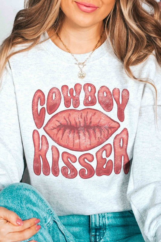 COWBOY KISSER Graphic Sweatshirt