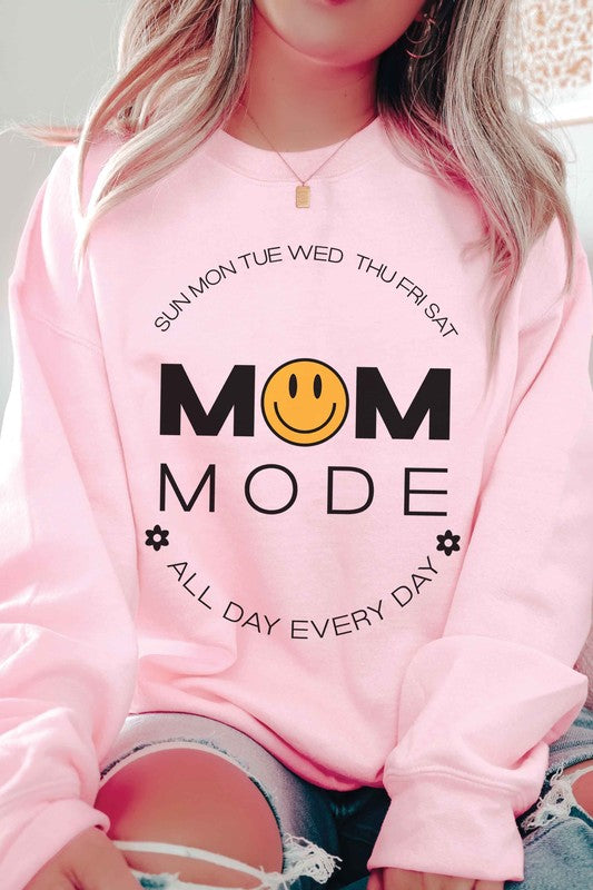 MOM MODE Graphic Sweatshirt