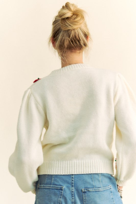 Strawberry Sweater