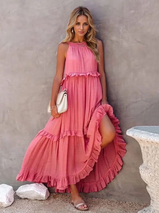 Mingo Tiered Maxi Dress