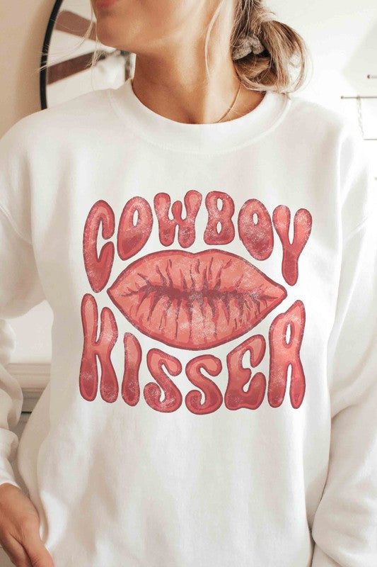 COWBOY KISSER Graphic Sweatshirt