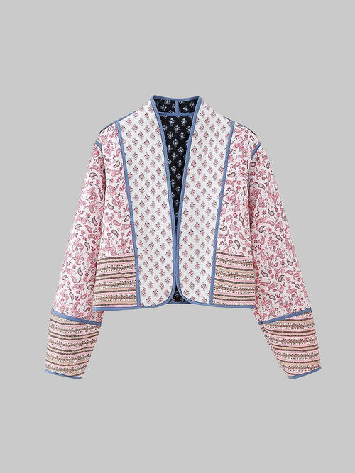 Chloe Quilted Reversible Coat