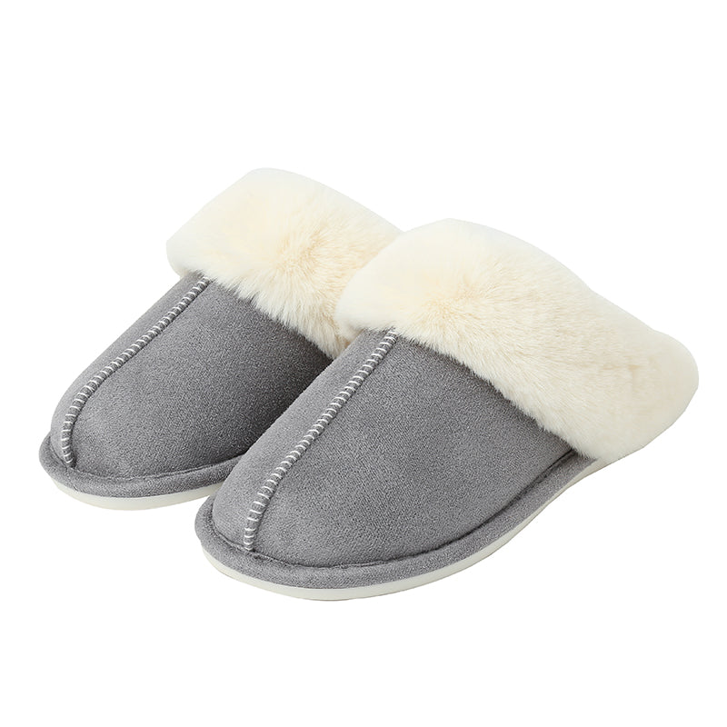 Faux Suede Slippers