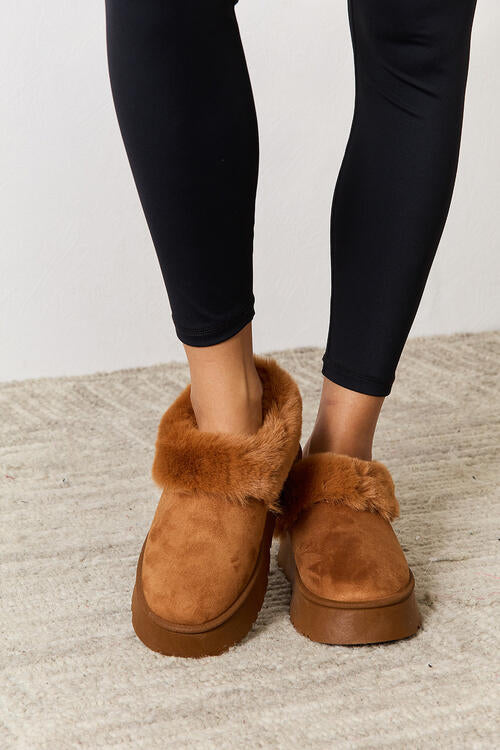 Platform Ankle Boots