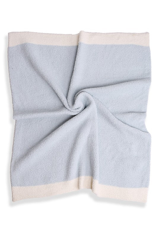 Kids Color Block Luxury Soft Throw Blanket