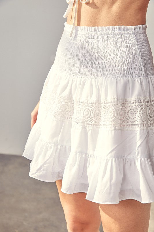 LOVE AND LACE SKIRT