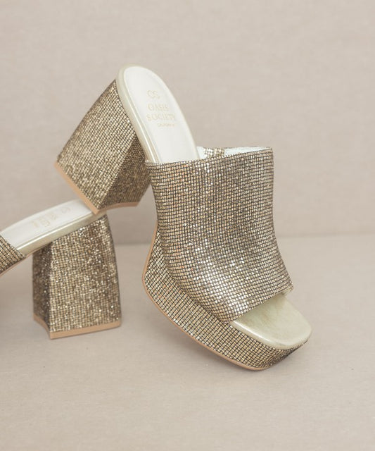 MARE GLITTER PLATFORMS