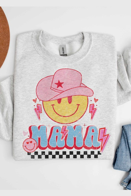 RETRO MAMA GRAPHIC SWEATSHIRT