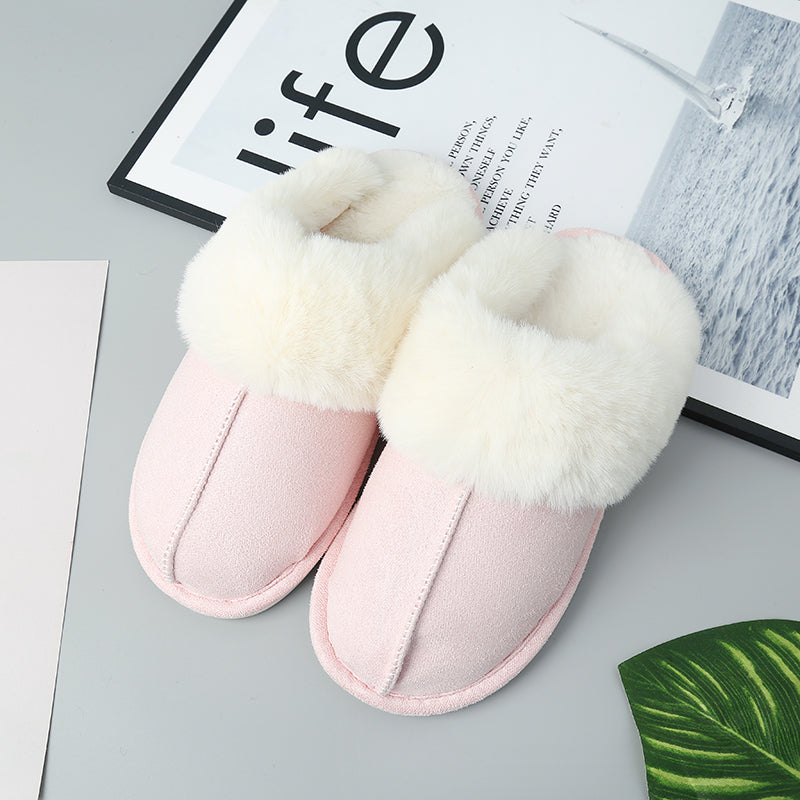 Faux Suede Slippers