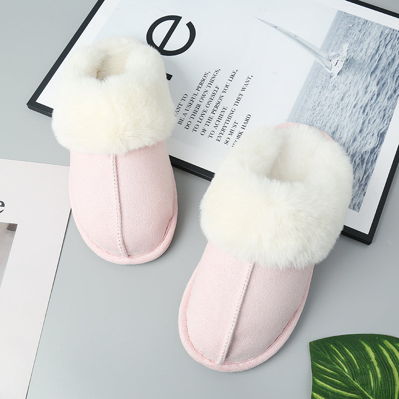 Faux Suede Slippers