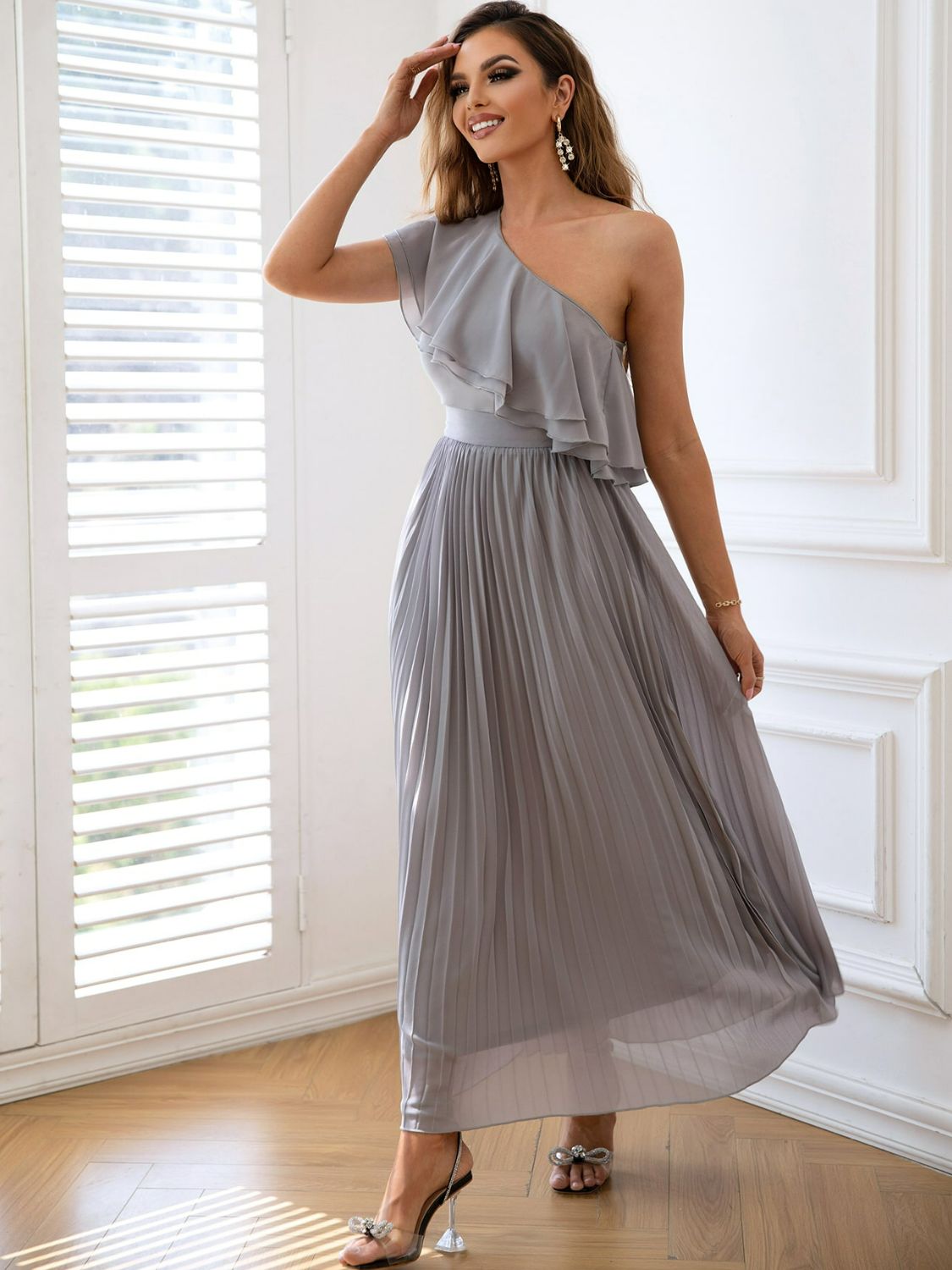 HARLOW PLEATED DRESS