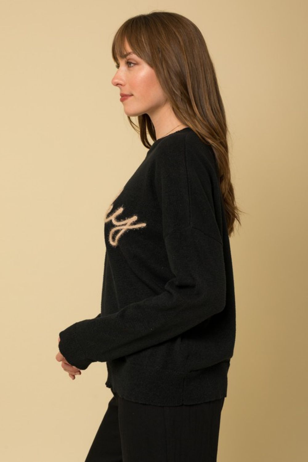 WIFEY GRAPHIC PULLOVER