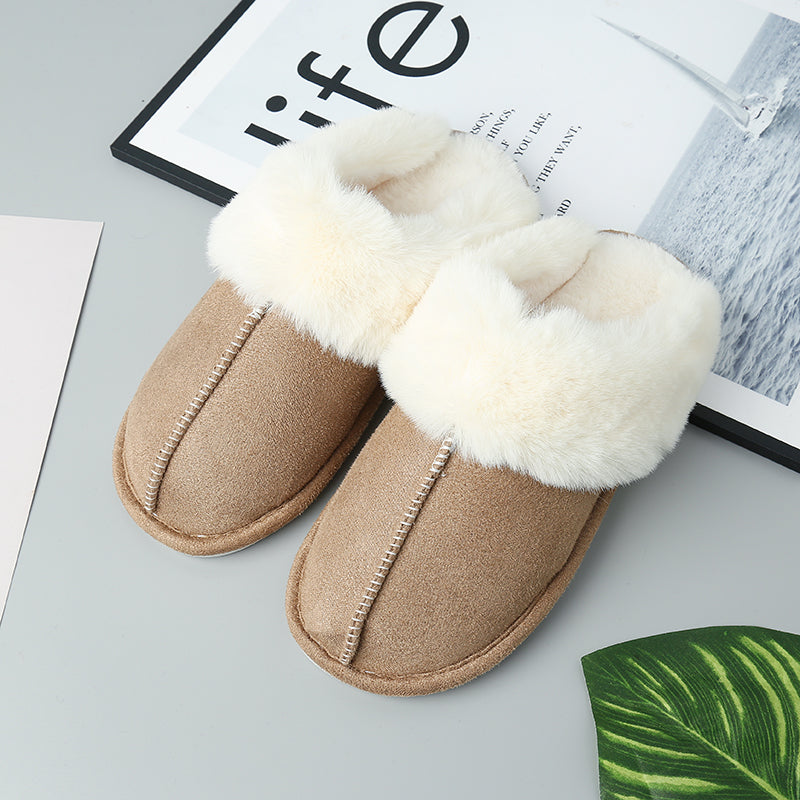 Faux Suede Slippers