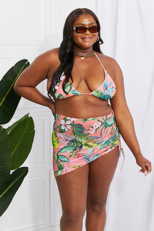 PARADISE AWAITS BIKINI SKIRT SET