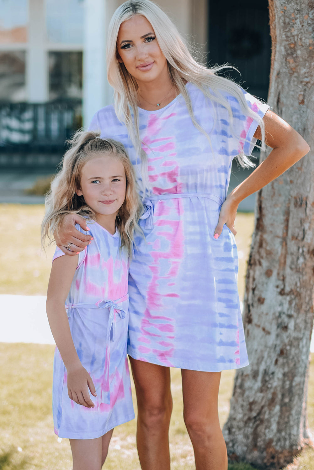 TIE DYE DRESS MOMMY AND ME