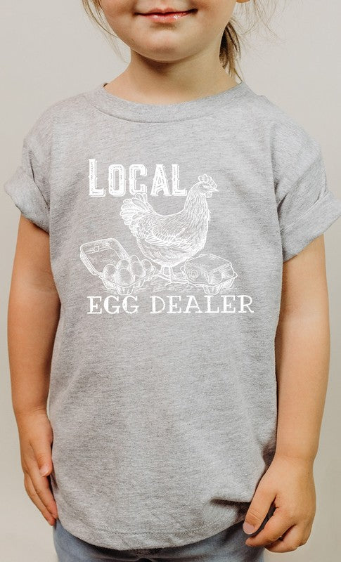 Local Egg Dealer Hen Chicken Farm Kids Graphic Tee