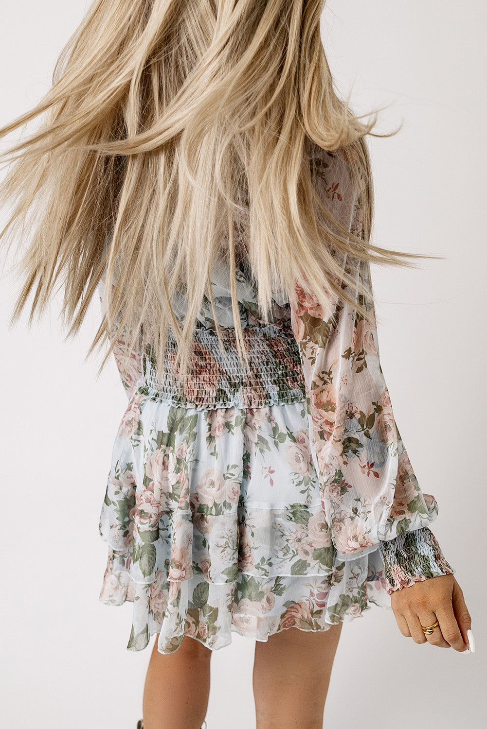 KALEIDOSCOPE FLORAL DRESS