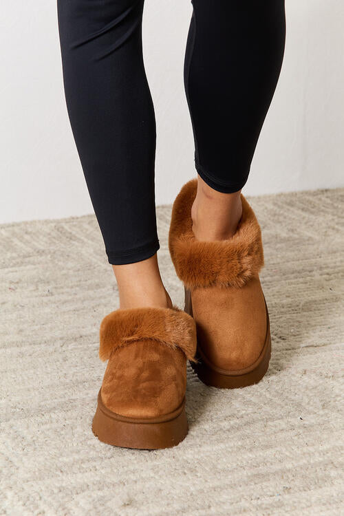 Platform Ankle Boots