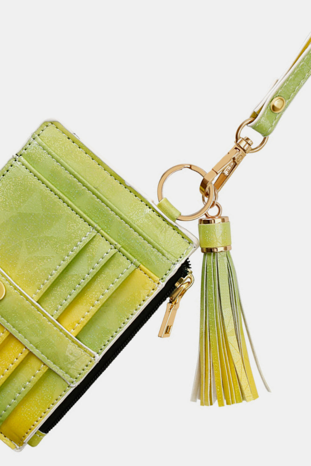 Printed Tassel Keychain with Wallet